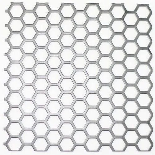 Hexagonal Aluminium Expanded Metal Mesh