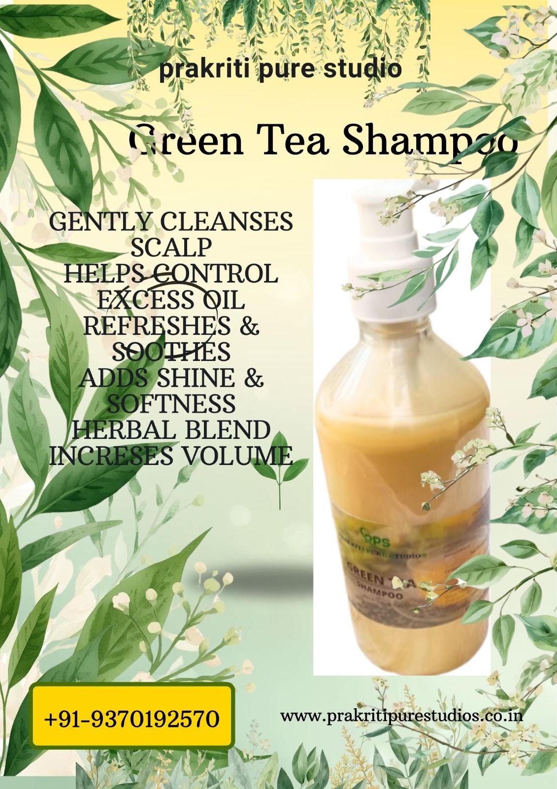 Green Tea Hair Shampoo
