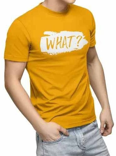 Men Printed Cotton T Shrit