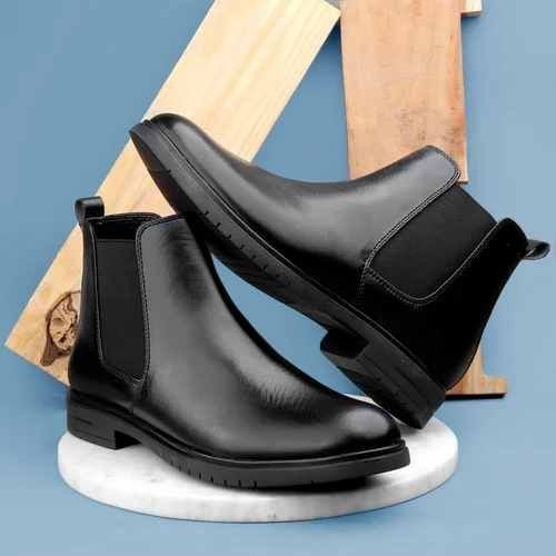 Synthetic Leather Mens Boot