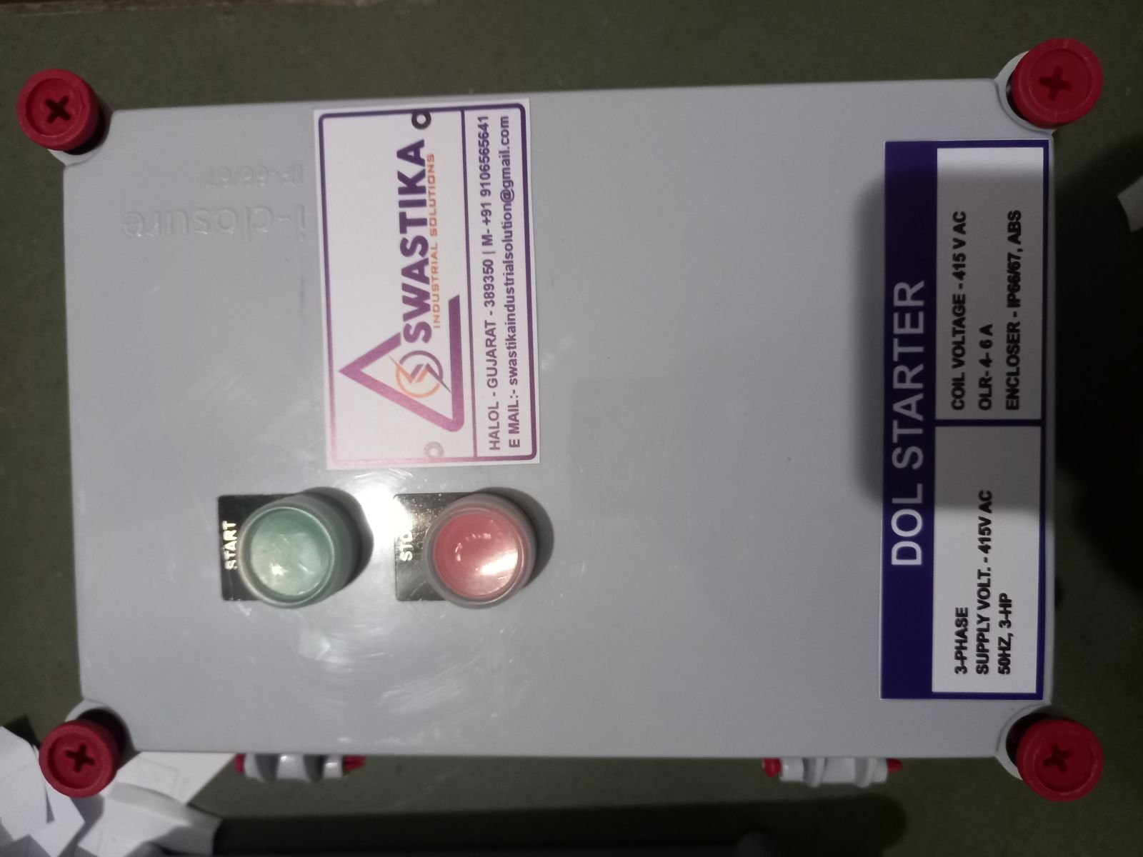 IP 65 Three Phase Dol Starter