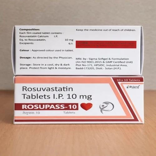 Rosuvastatin 10mg Tablets