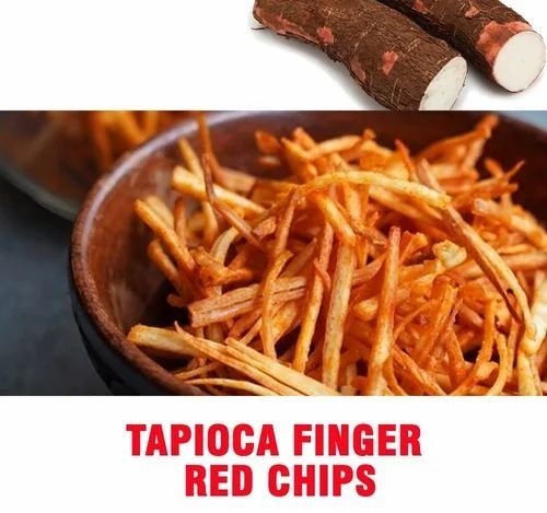 Spicy Finger Red Tapioca Chips