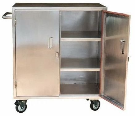 Stainless Steel CSSD Instrument Trolley
