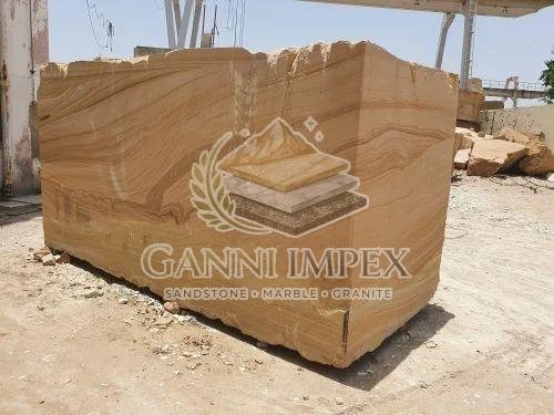 Teakwood Sandstone Block