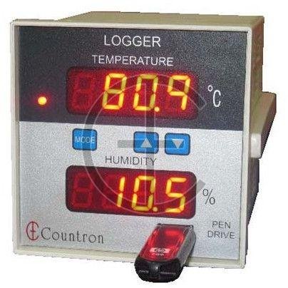 Humidity and Temperature Logger Using USB Flash Pen Drive