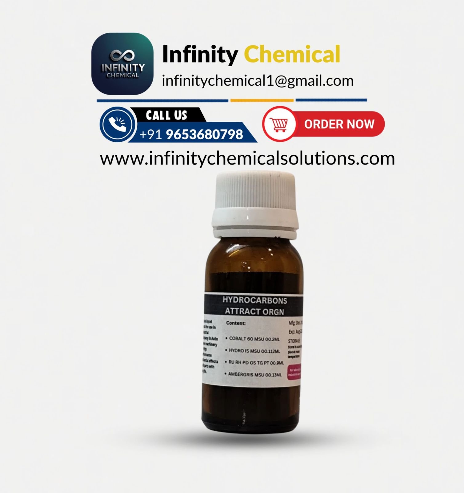 Hydrocarbons Attract Orgn Resin