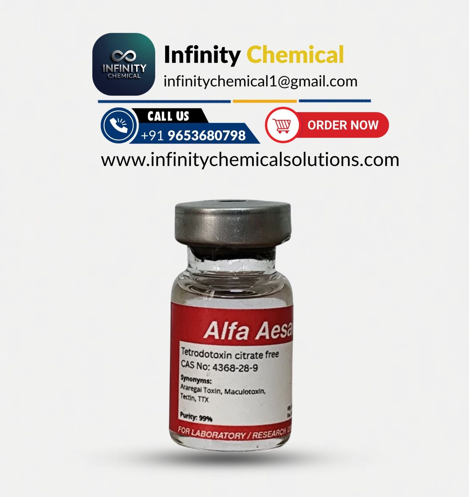 Tetrodotoxin Citrate Free Liquid