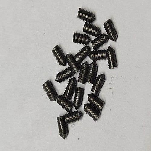 M2.5x5mm Mild Steel Grub Screw