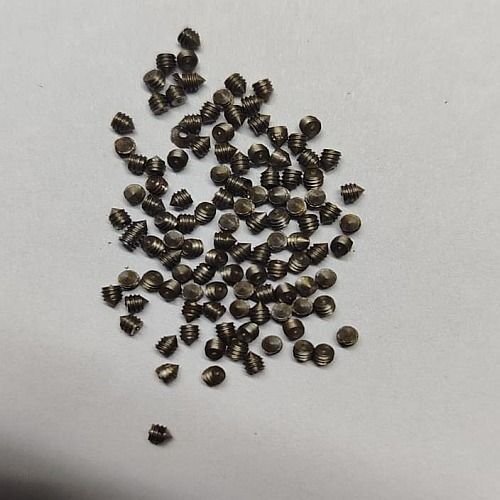 M2 X2mm Mild Steel Grub Screw