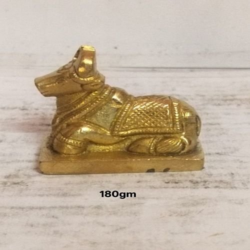 Brass Nandi Statue