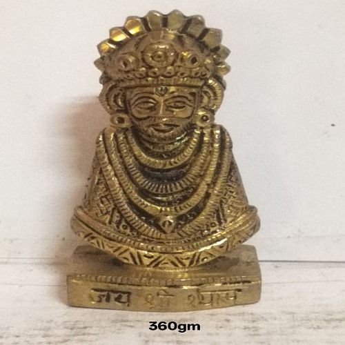 360gm Brass Khatu Shyam Ji Statue