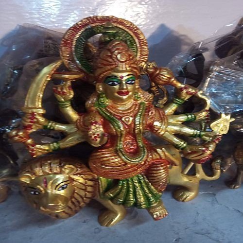 Brass Durga Mata Statue