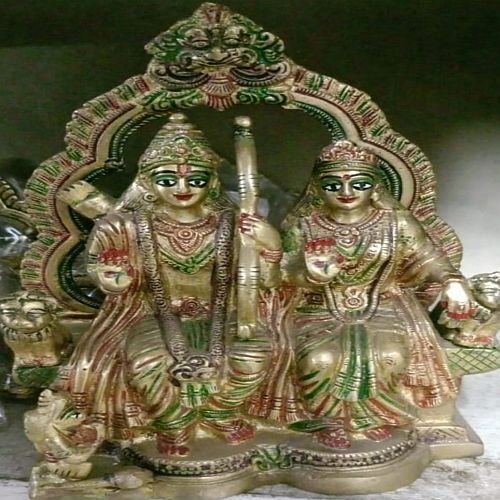 Brass Sita RAM Statue
