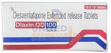 100mg Desvenlafaxine Extended Release Tablets
