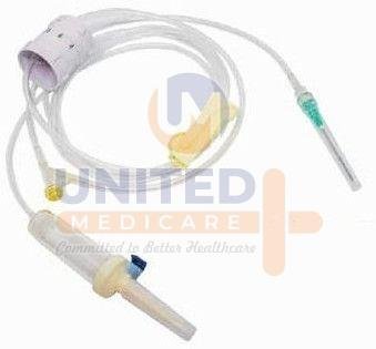 Infusion Set with Dial Flow Regulator