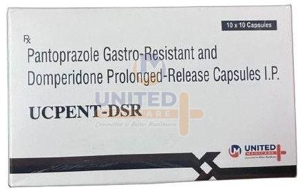 Pantoprazole Gastro Resistant and Domperidone Prolonged Release Capsules
