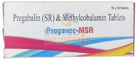 Pregabalin SR and Methylcobalamin Tablets
