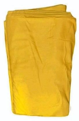 Plain Yellow Cotton Fabric