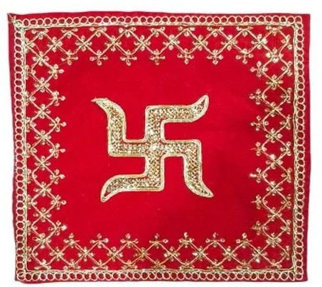 Swastik Velvet Aasan
