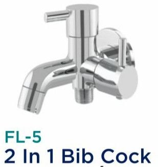 FL-05 Brass Dual Outlet Bib Cock