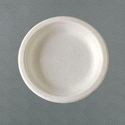 6 Inch Round Bagasse Plate