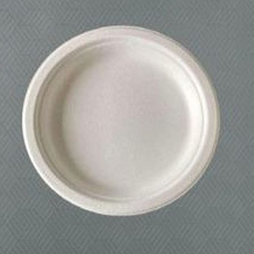 7 Inch Round Bagasse Plate