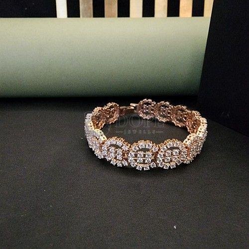 Elegant 925 Sterling Silver Moissanite Diamond Bracelet for Women