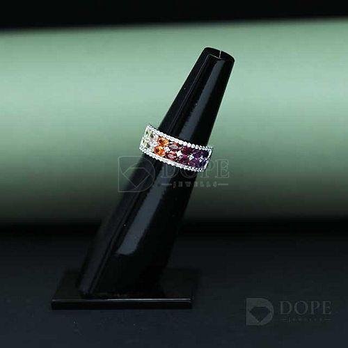 High Shine Sparkle Moissanite Diamond Ring
