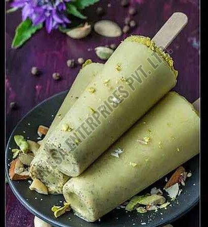 Litchi Kulfi Ice Cream