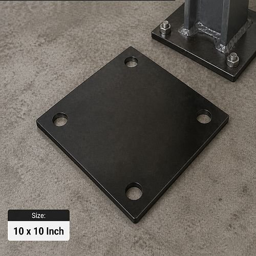 100x100m Mild Steel Base Plate for Construction