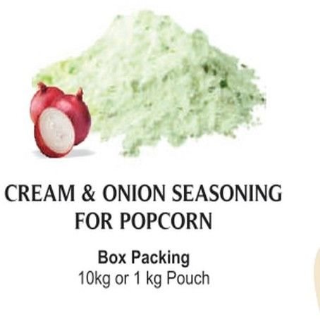Popcorn Cream Onion Food Seasoning
