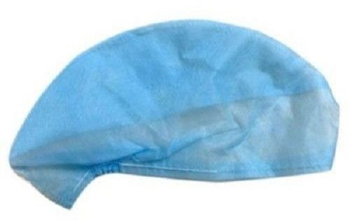 Blue Non Woven Surgical Cap