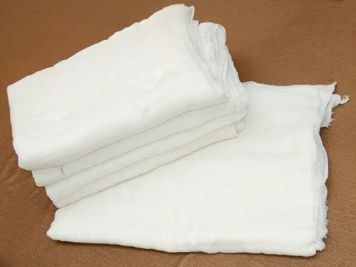 White Absorbent Gauze Cloth
