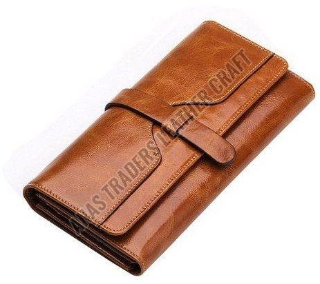 Ladies Multi Pocket Leather Wallet