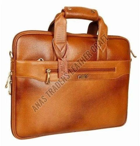 Mens Office Leather Laptop Bag