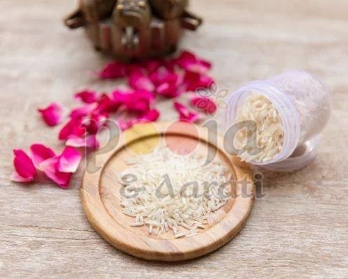 Sacred Ritual Offering Akshat Rice