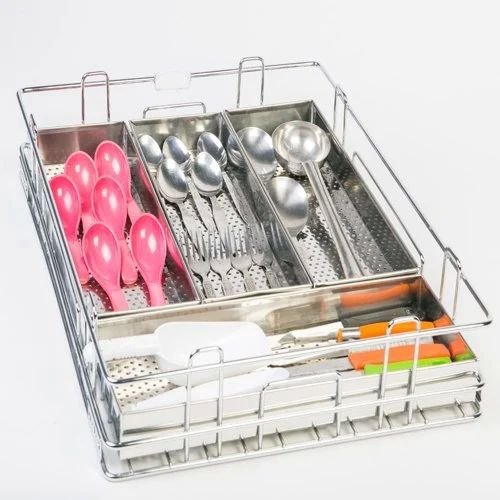 Stainless Steel Cutlery Box