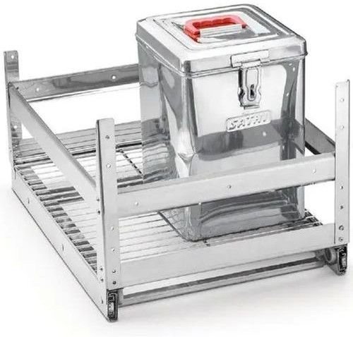 Stainless Steel Grain Trolley