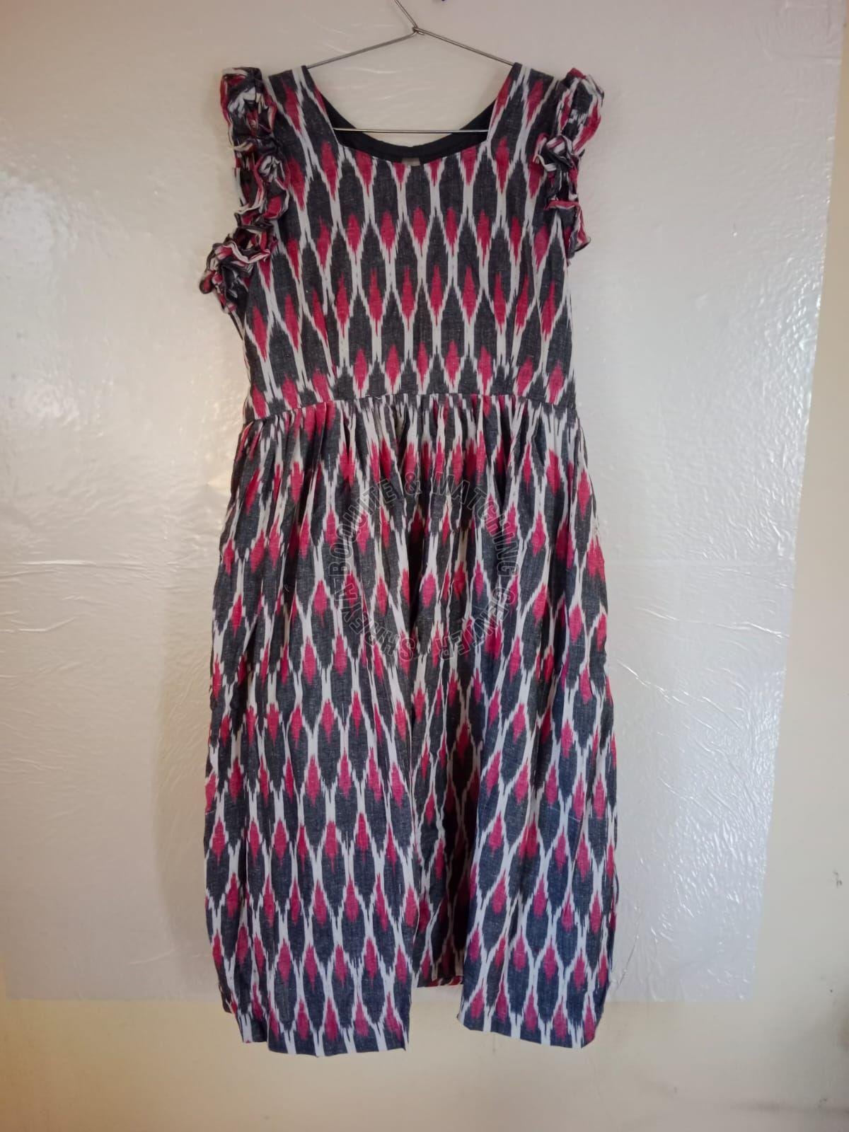Long Printed Ladies Frock
