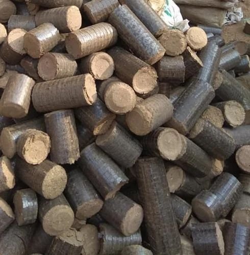 Brown Firewood Saw Dust Biomass Briquette
