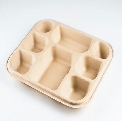 8 CP Bagasse Disposable Plate