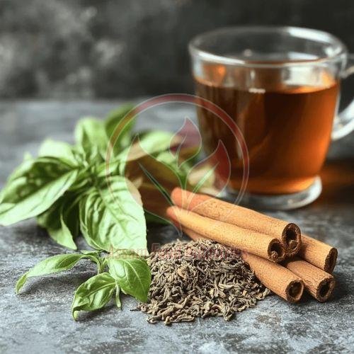 Tulsi Cinnamon Green Tea
