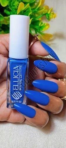 Ellicia Blue Matte Long Lasting Nail Polish
