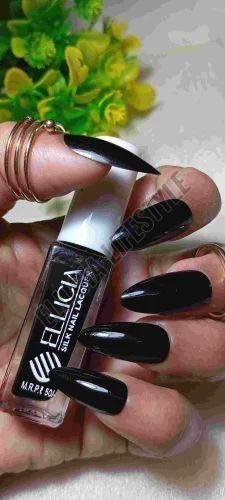 Ellicia Intense Black Matte Nail Polish