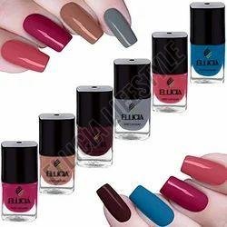 Ellicia Matte Multicolor Long Lasting Nail Lacquer