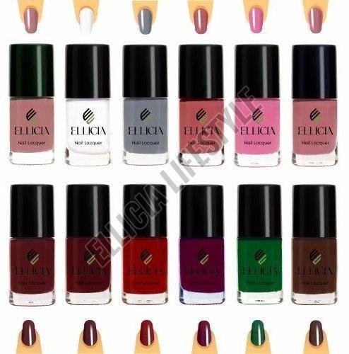 Ellicia Multicolor Glossy Nail Lacquer