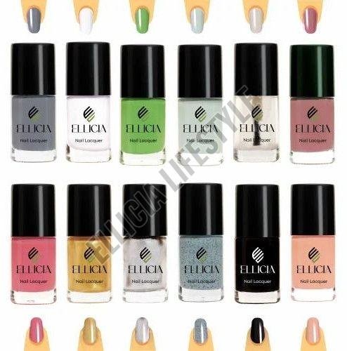 Ellicia Multicolor Matte Long Lasting Nail Polish