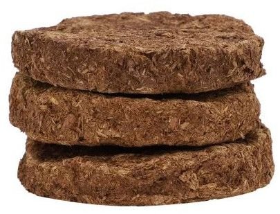 Dried Cow Dung Cakes