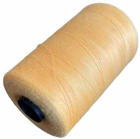 Beige 2 Ply Spun Polyester Sewing Thread